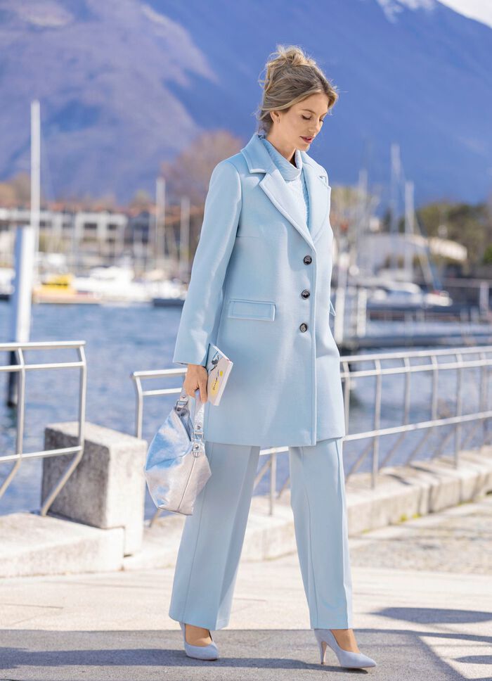 Kurzmantel mit Reverskragen 