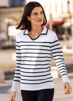 Pullover mit recycelter Baumwolle 