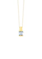 Einzigartiger Anh&auml;nger mit Blautopas 