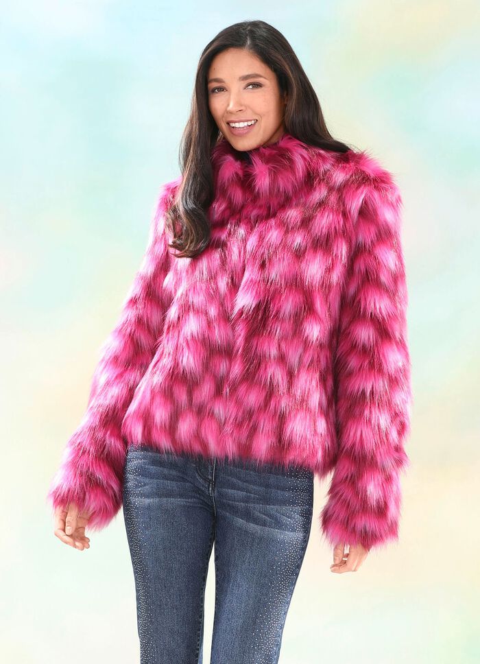 Kurzjacke mit hohem Kuschelfaktor 