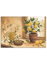 Hochwertiges Leinwandbild auf Holzrahmen 