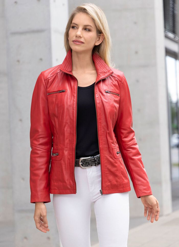 Lederkurzjacke von &bdquo;Caminari&ldquo; 