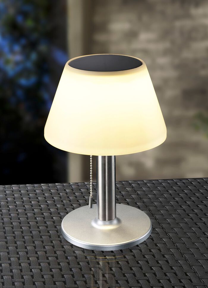 Dimmbare Solar-Tischleuchte 