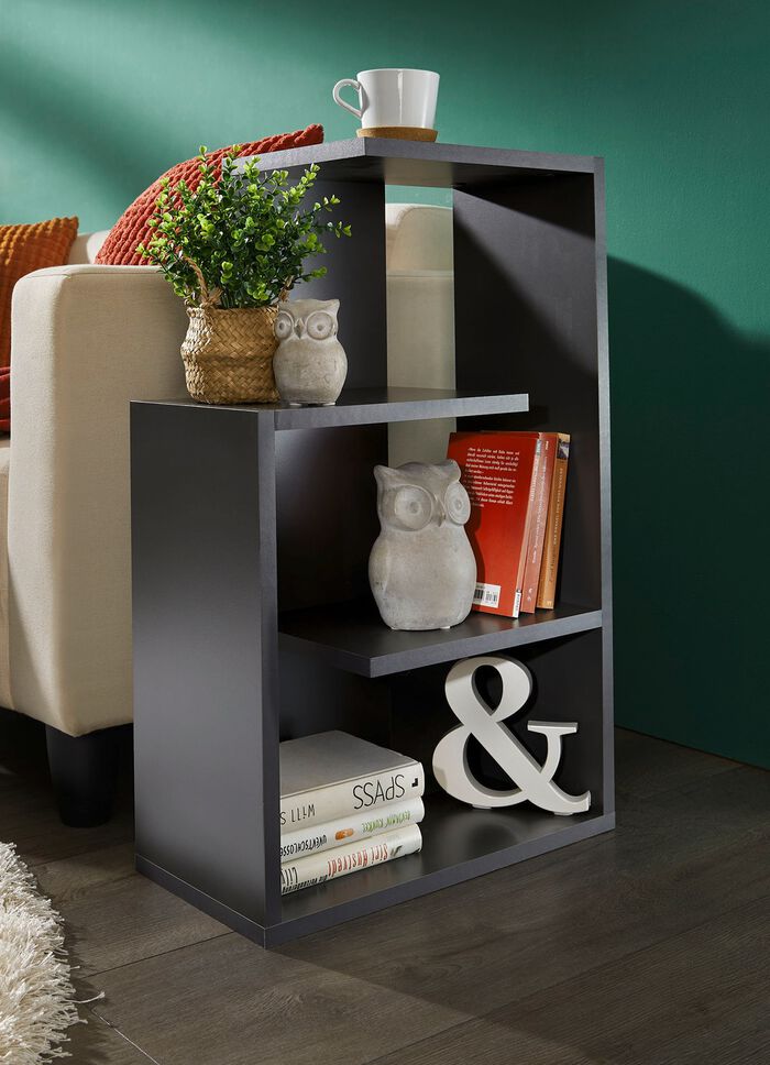 Beistelltisch, auch als B&uuml;cherregal nutzbar 