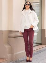 Jacke aus kuschelweichem Pl&uuml;sch 