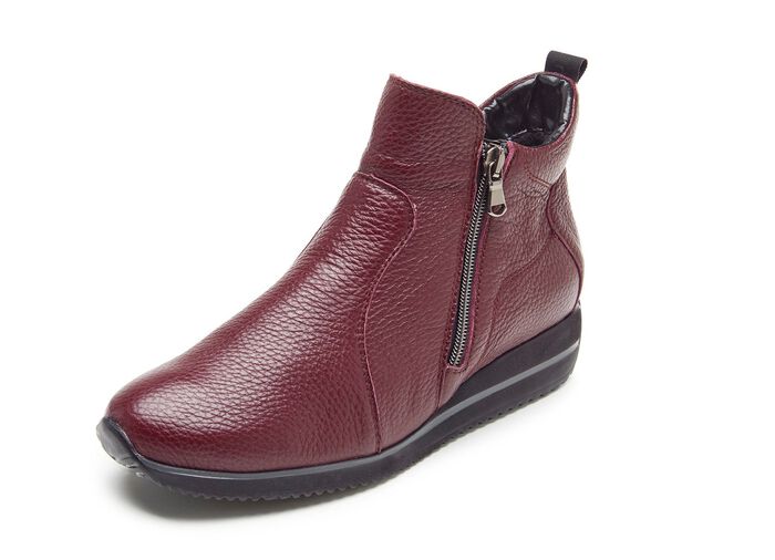 Waldl&auml;ufer, bequeme Damen-Stiefeletten, Weite H, aus Hirschleder 