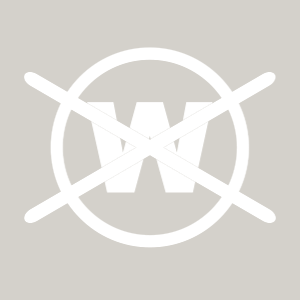 Nassreinigung Symbole - Waschsymbol W durchgestrichen