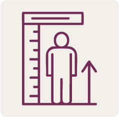 Icon Größentabelle für Herren